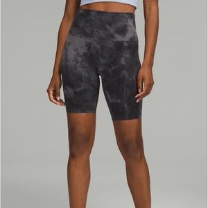 Lululemon diamond color align biker shorts